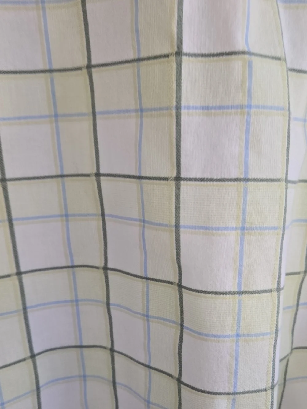 Banana Republic Green & White Plaid Short‑Sleeve Button‑Down Shirt – Size XL,